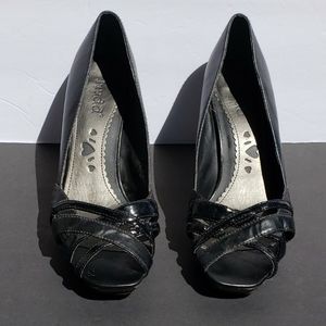 Mudd Womens Open Toe Heels Size: 9.5